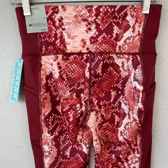 NWT Ideology 7/8 Length High Waist Athletic Leggings Size S - Picture 5 of 7